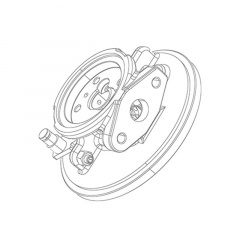 Carcasa CHRA 1900-011-097 pentru turbina KKK model K14  K16