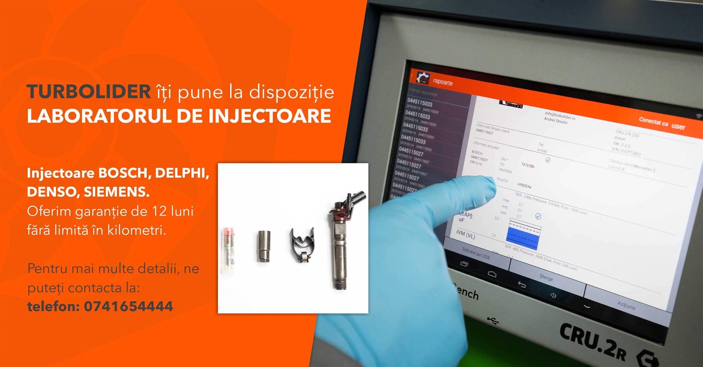 Turbolider – Laboratorul de Injectoare